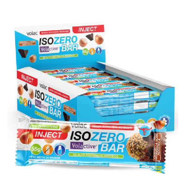 barretta proteica isozero bar inject emysport